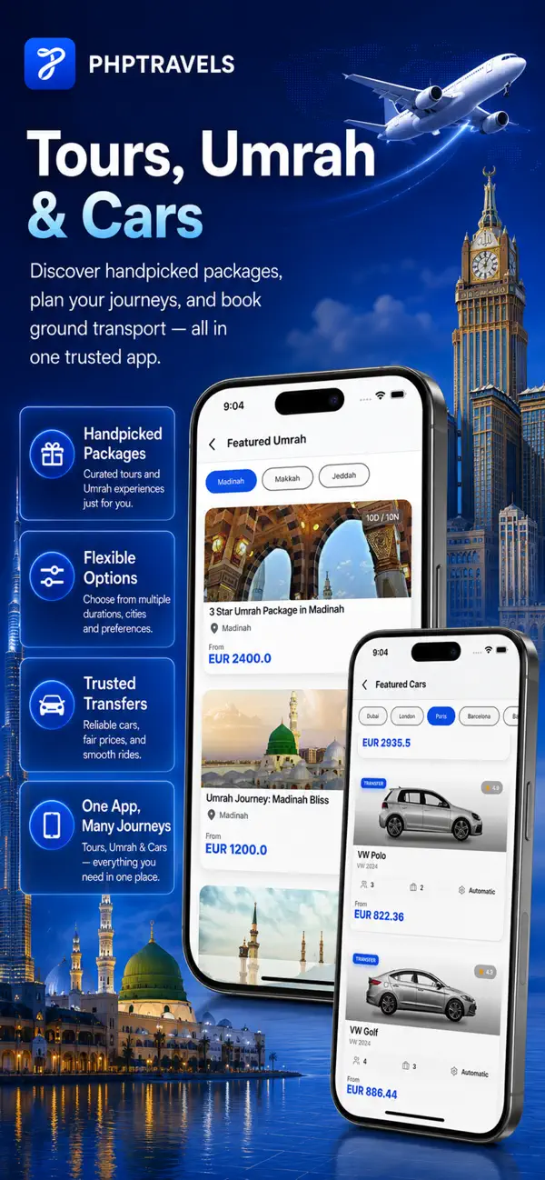 Lawatan, Umrah dan kereta