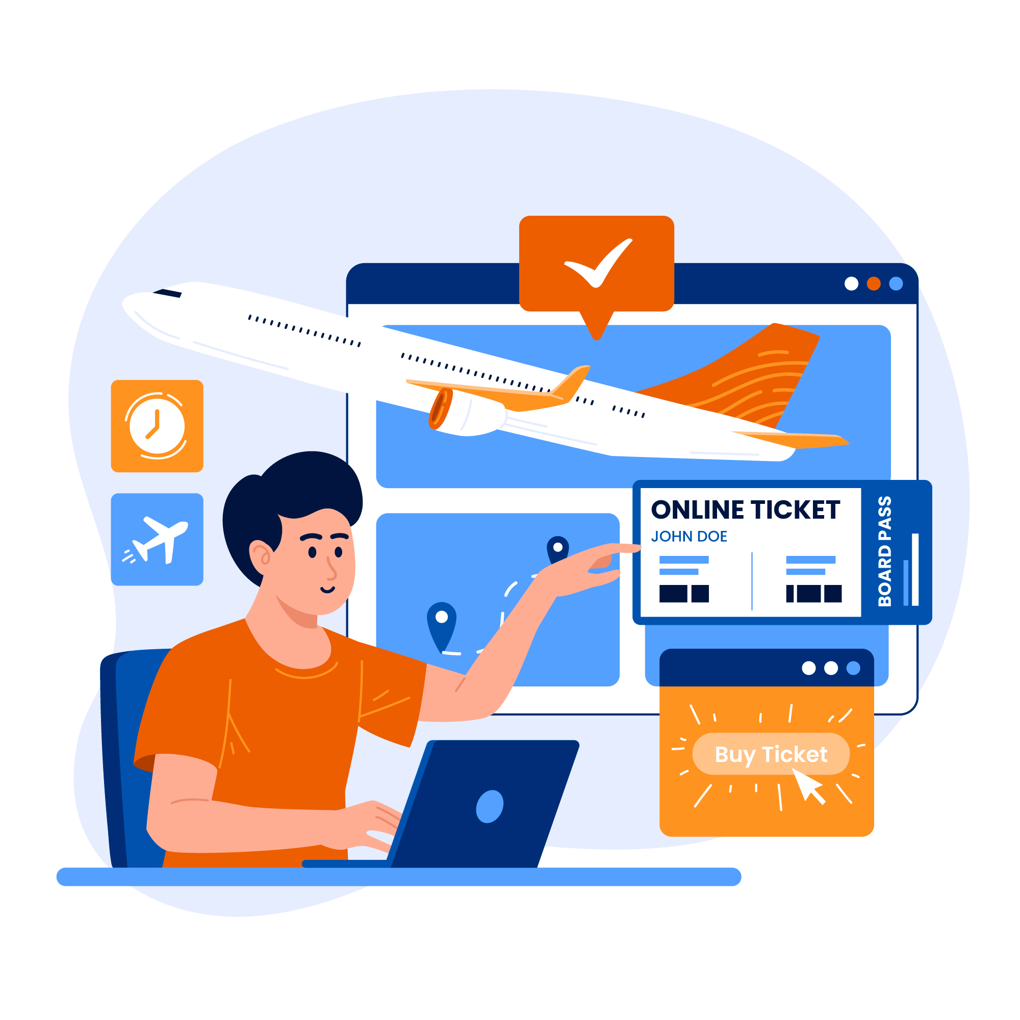 Dashboard concept for best travel management software with bookings, approvals, and reporting