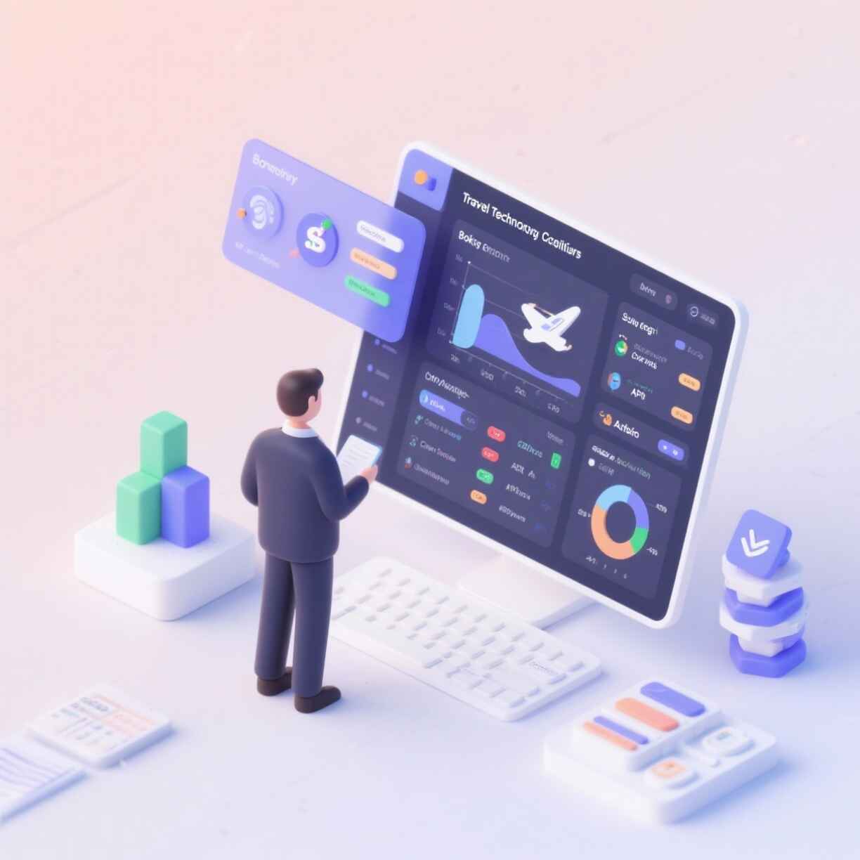 Travel technology consulting for booking systems integrations automation and reporting