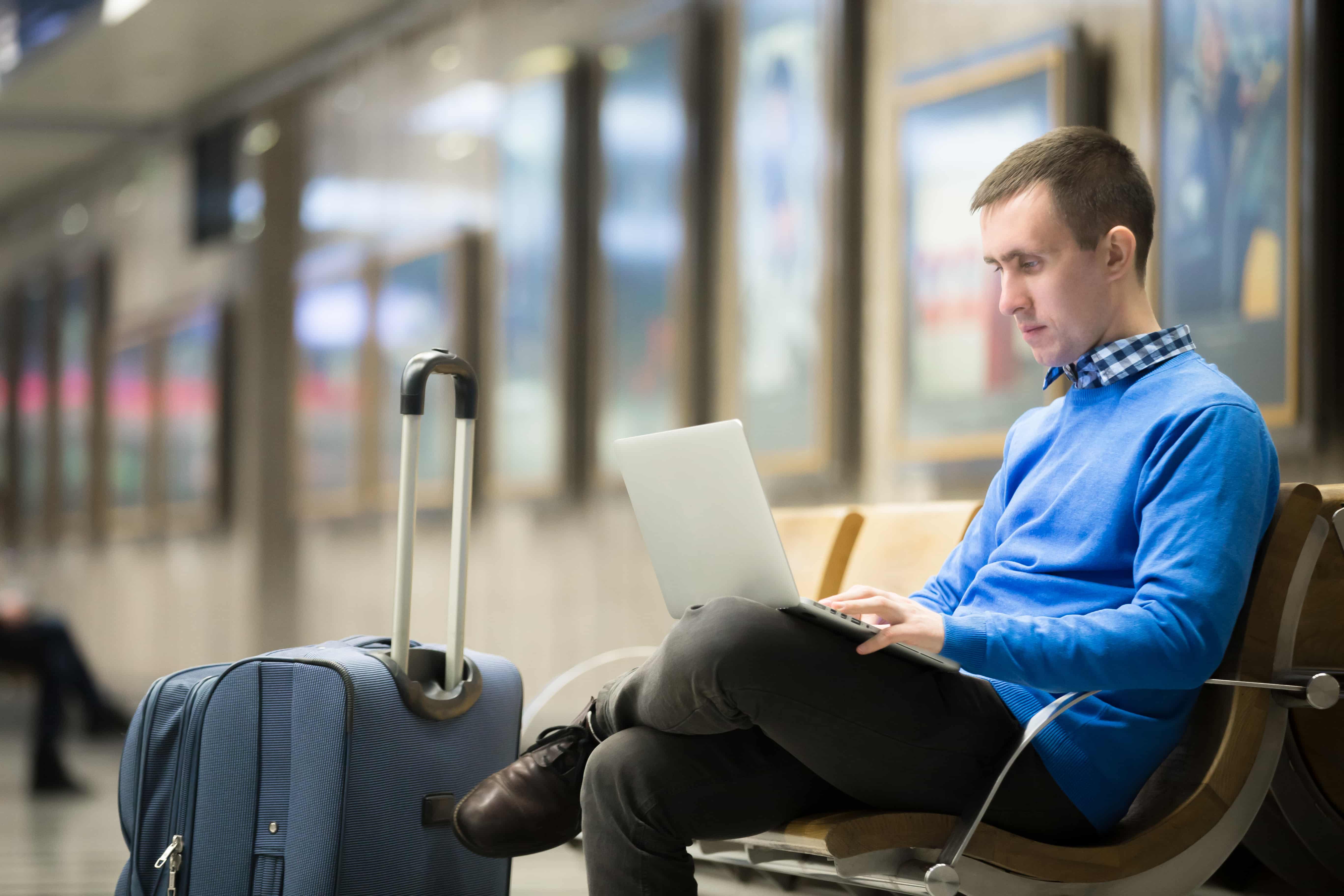 Online travel software dashboard showing bookings, supplier inventory, sales, reporting, and travel operations workflows