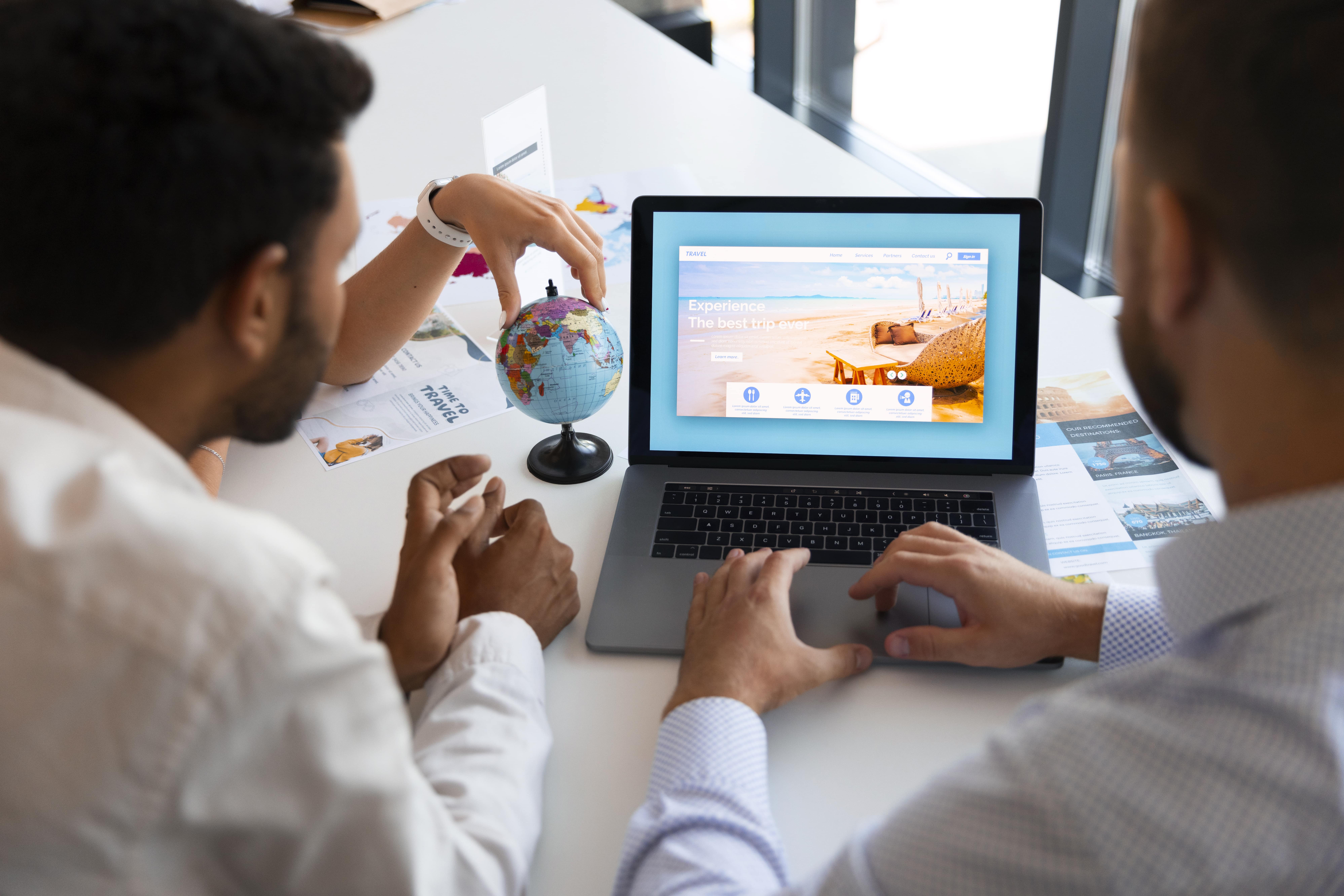 Travel agency back office software workflow for tour operators managing bookings suppliers documents and finance