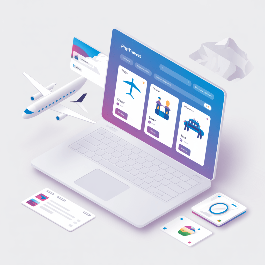 Travel booking software for travel agents showing agent portal commissions and booking dashboard