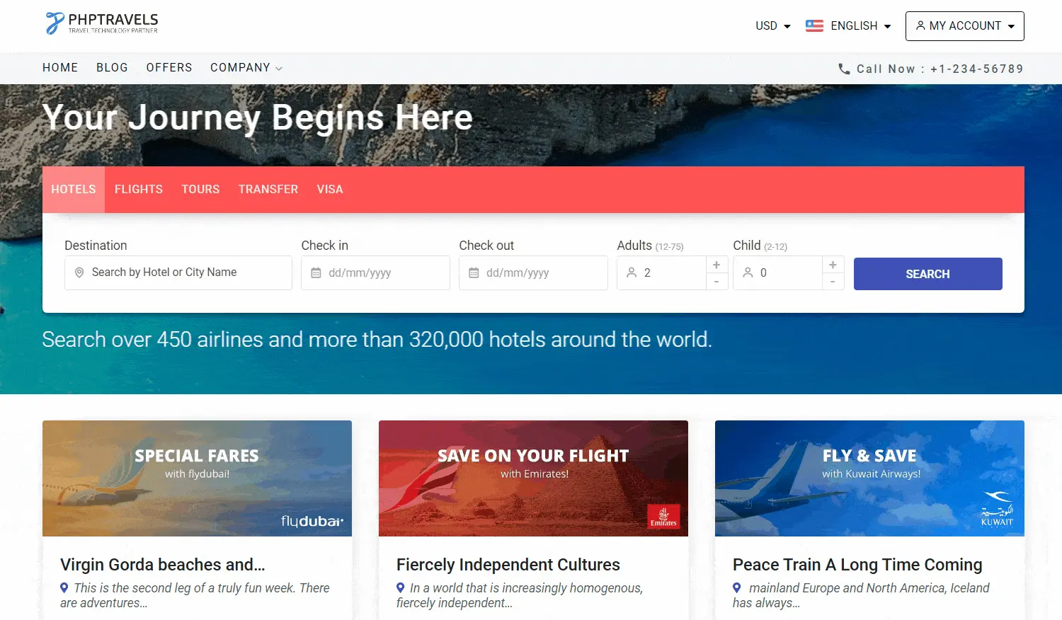 Flight Booking Software Demo