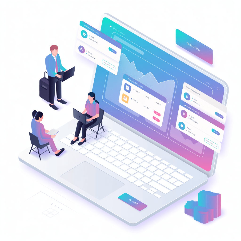 B2B booking engine dashboard