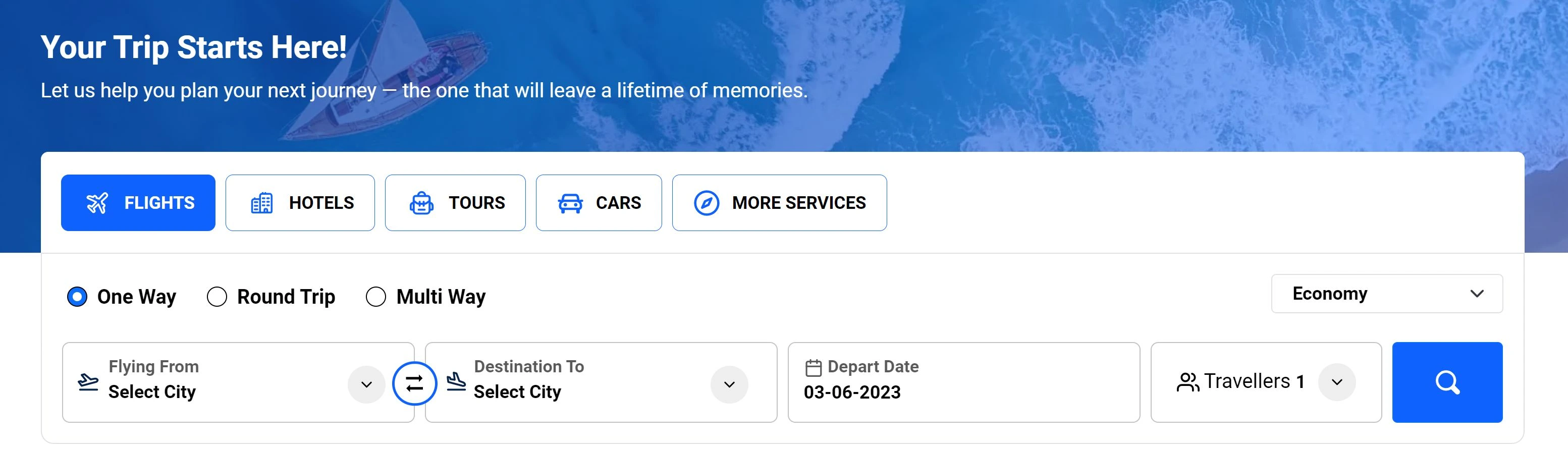 Self-hosted booking engine