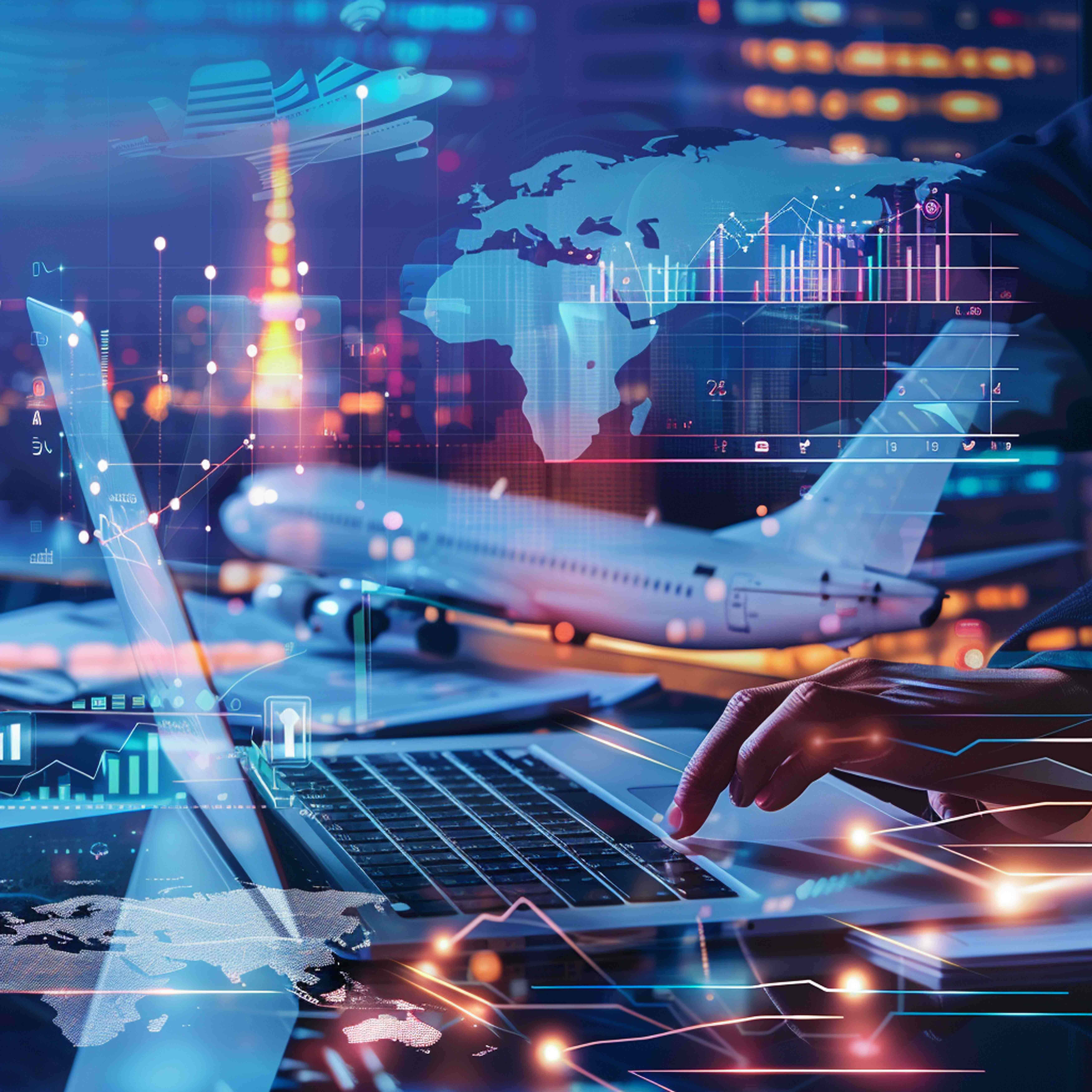 Travel booking dashboard with supplier connections, CRM, payments, and operational reporting for travel businesses