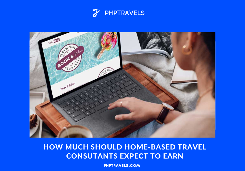How much should home-based travel consutants expect to earn