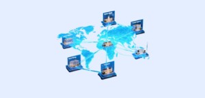 B2B hotel supplier network connecting global hotels and travel agencies through a centralized booking platform