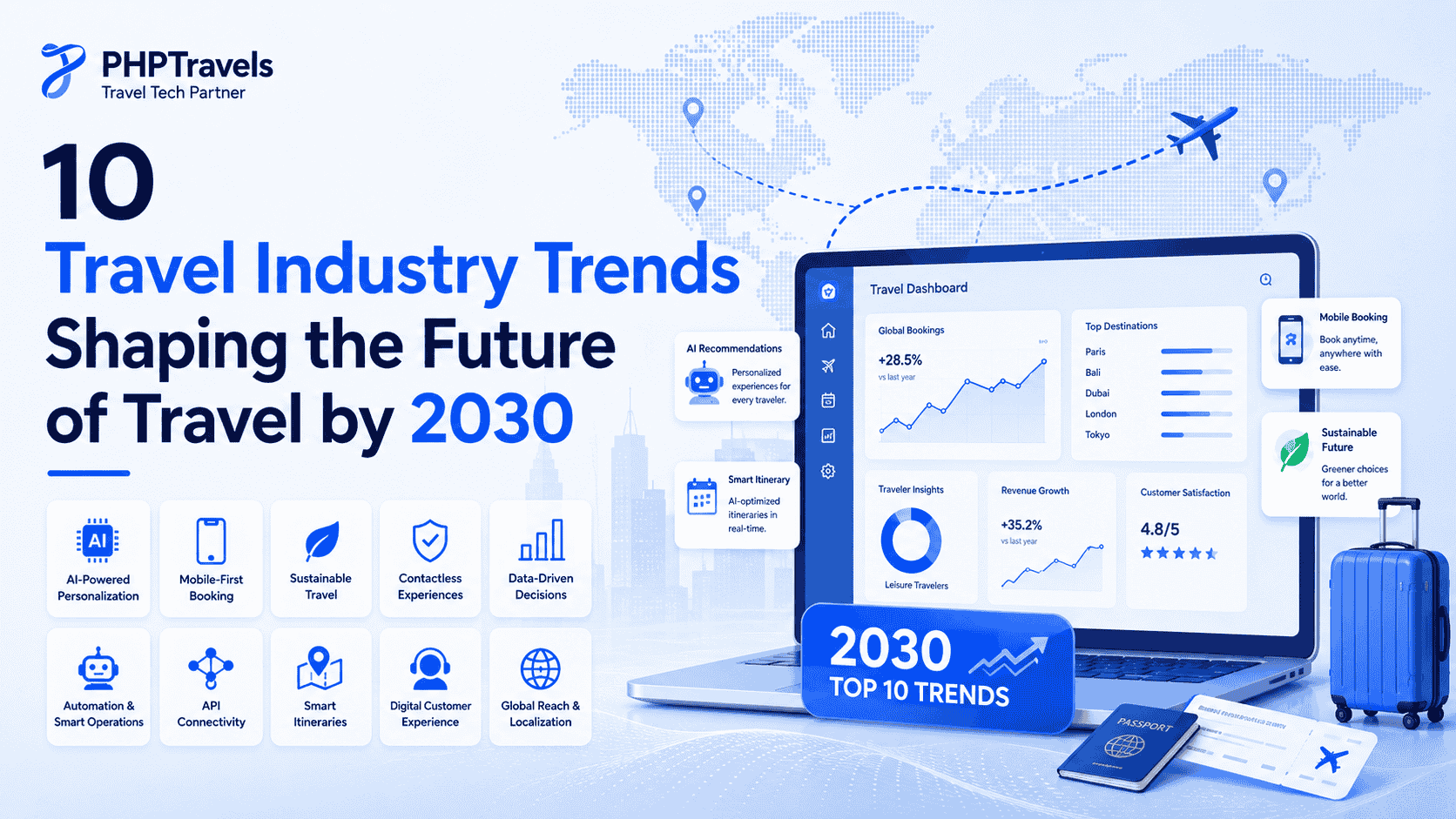 10 Travel Industry Trends Shaping the Future of Travel by 2030