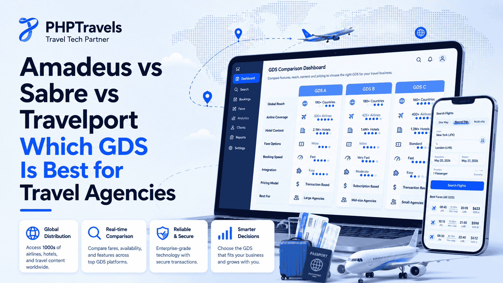 Amadeus vs Sabre vs Travelport Which GDS Is Best for Travel Agencies