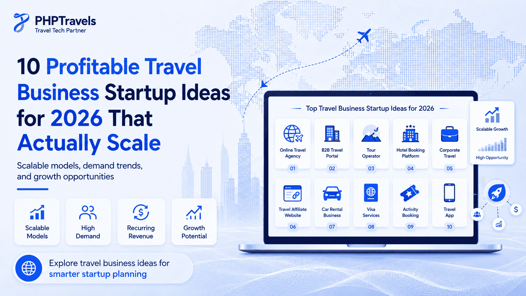 10 Travel Business Ideas for 2026 Costs, Revenue and Startup Steps