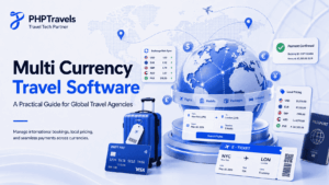 Multi currency travel software for global travel agencies with automated exchange rates and international payment management