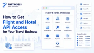 Flight and hotel API access guide for travel businesses by PHPTRAVELS