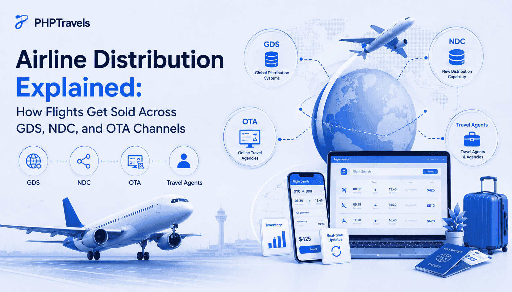 Airline Distribution Explained How Flights Get Sold Across GDS, NDC, and OTA Channels