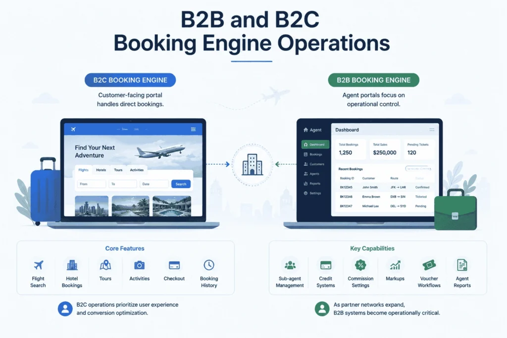B2B and B2C Booking Engine Solutions