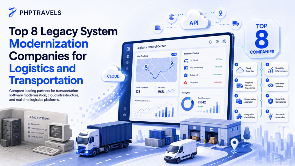 Top 8 Legacy System Modernization Companies for Logistics and Transportation