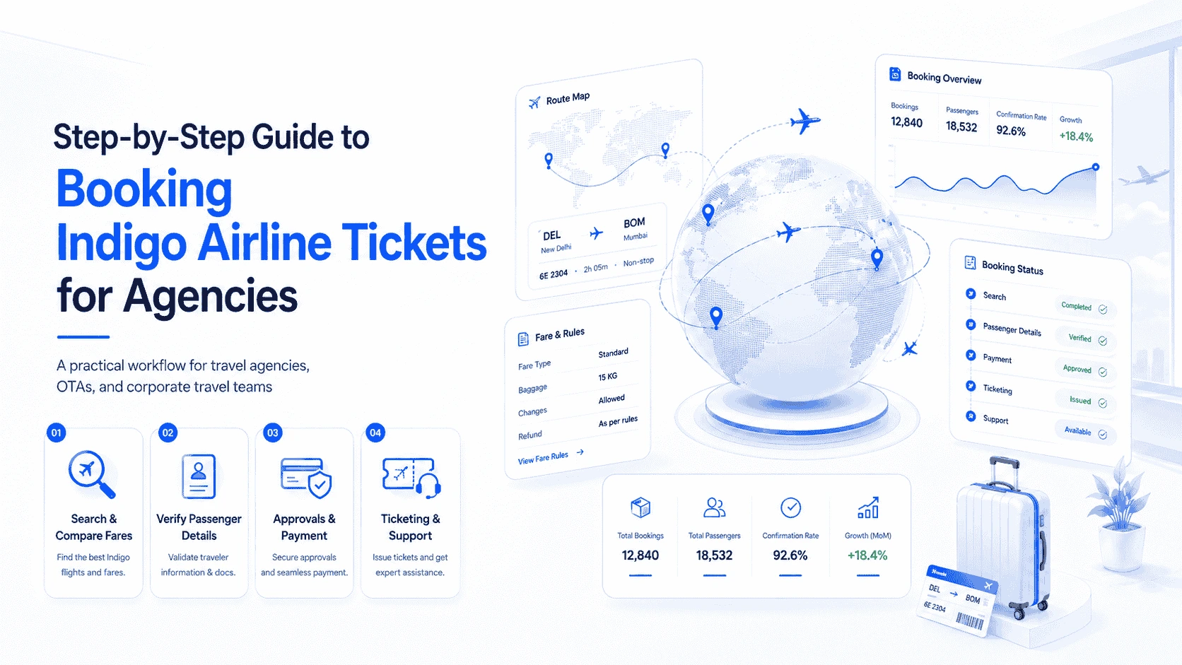 Indigo Airline Booking Process Step-by-Step Guide for Agencies
