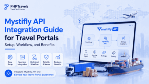 Mystifly API integration guide for travel portals with flight booking workflow and travel technology interface