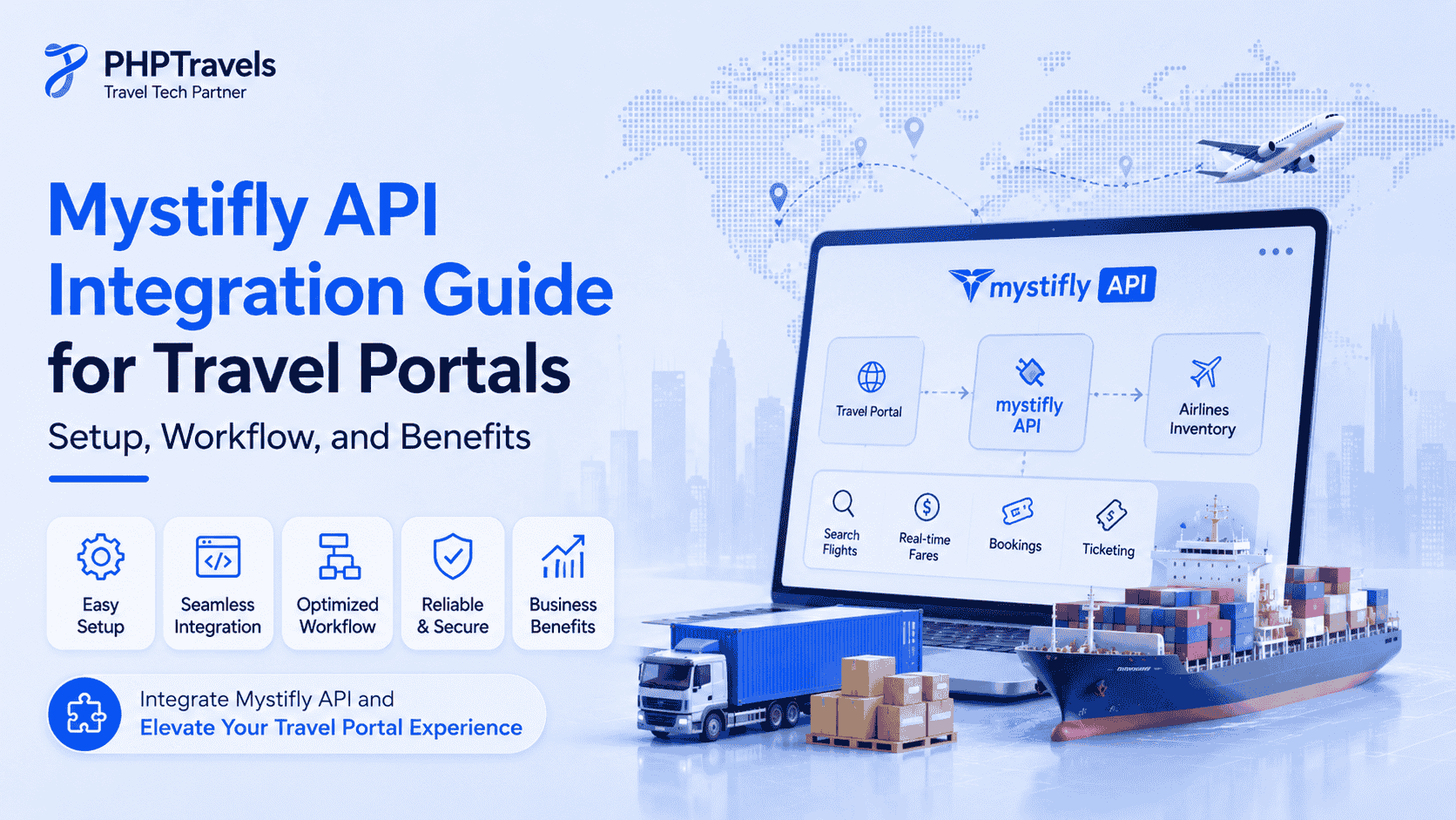 Mystifly API Integration Guide for Travel Portals Setup, Workflow, and Benefits