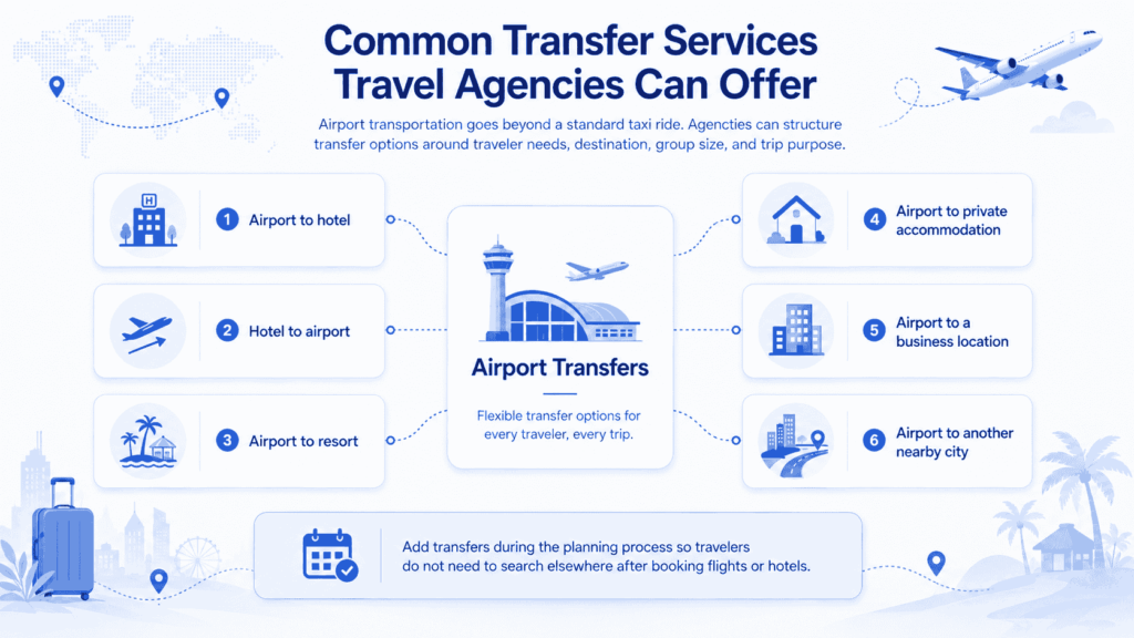 Common Transfer Services Travel Agencies Can Offer