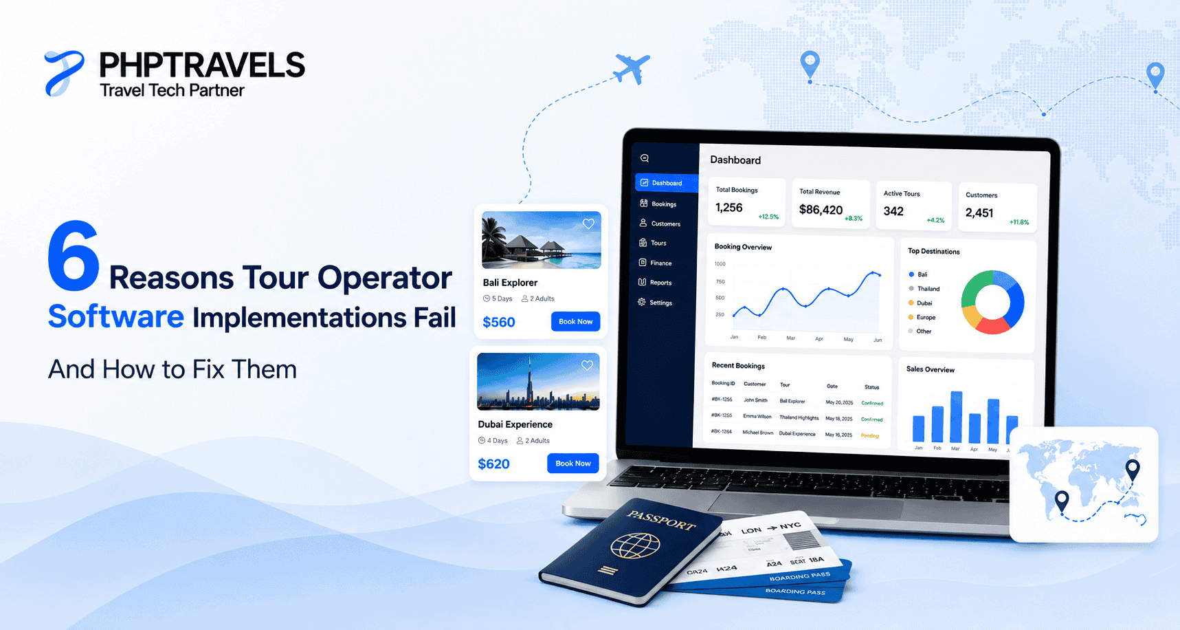 6 Reasons Tour Operator Software Implementations Fail (And How to Fix Them)
