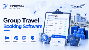 PHPTRAVELS thumbnail — Group Travel Booking Software