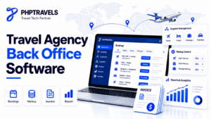 Travel agency back office software — PHPTRAVELS ops dashboard thumbnail