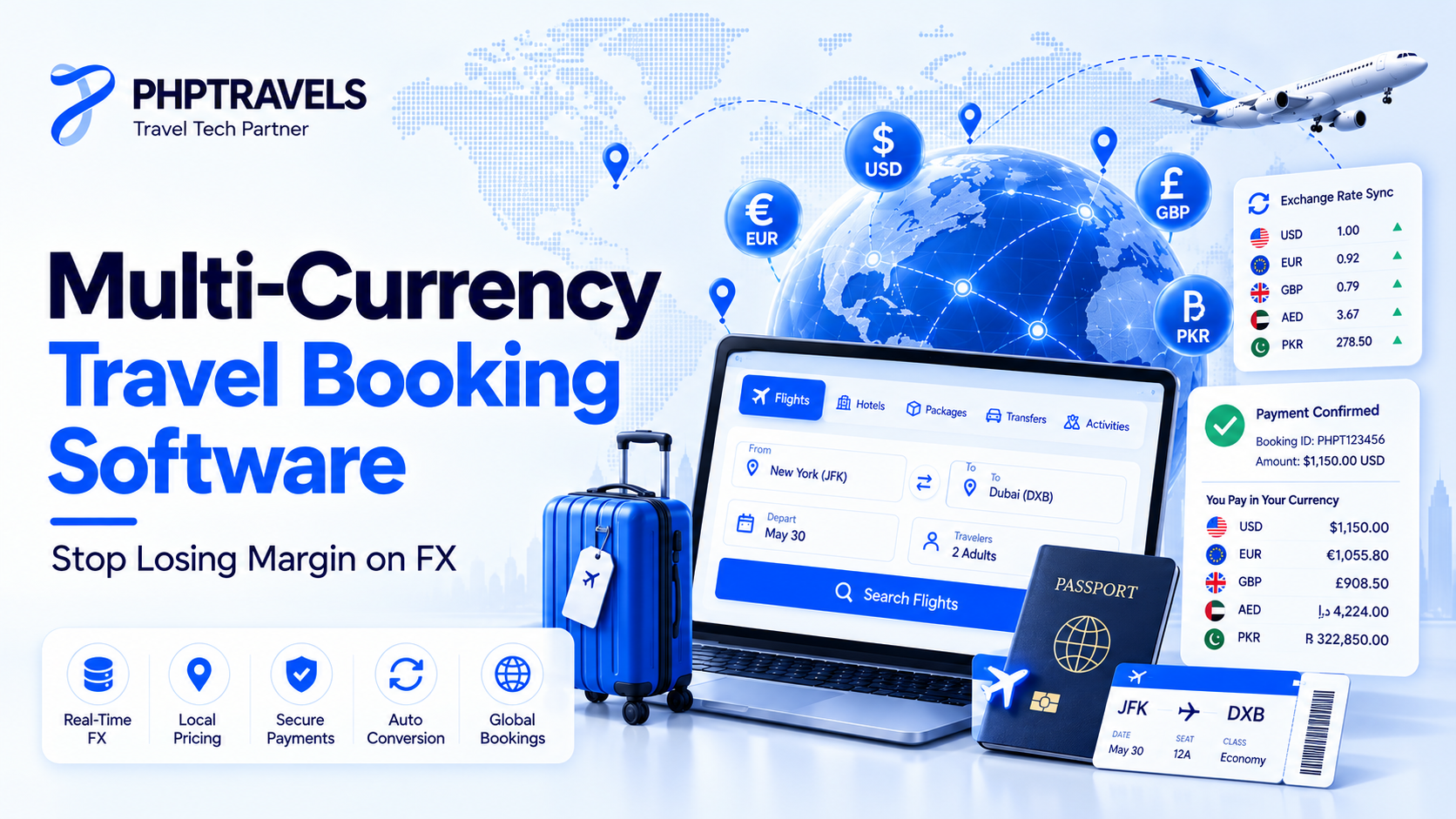 Multi-Currency Travel Booking Software: Stop Losing Margin on FX