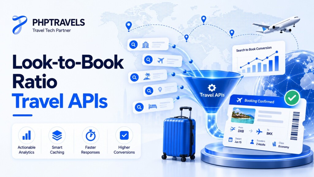 PHPTRAVELS thumbnail — Look-to-Book Ratio for Travel APIs