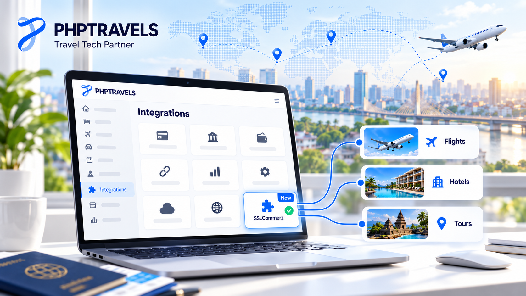 SSLCommerz payment gateway added to the PHPTRAVELS integrations