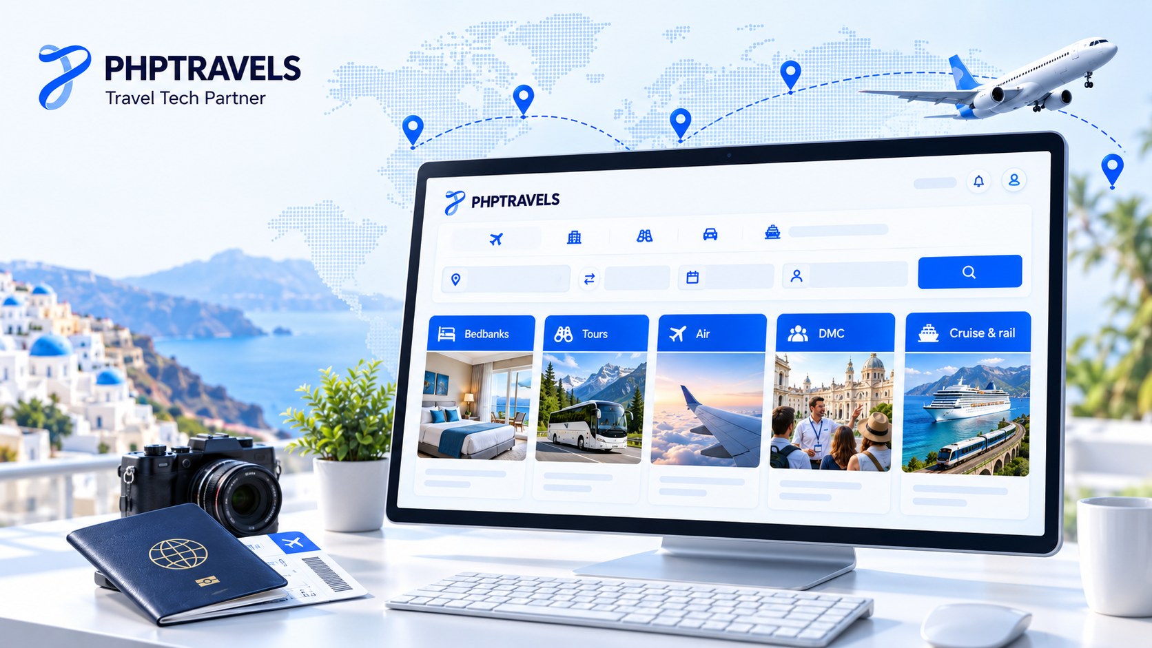 Five types of travel wholesalers: bedbanks, tour wholesalers, air consolidators, DMCs, cruise and rail