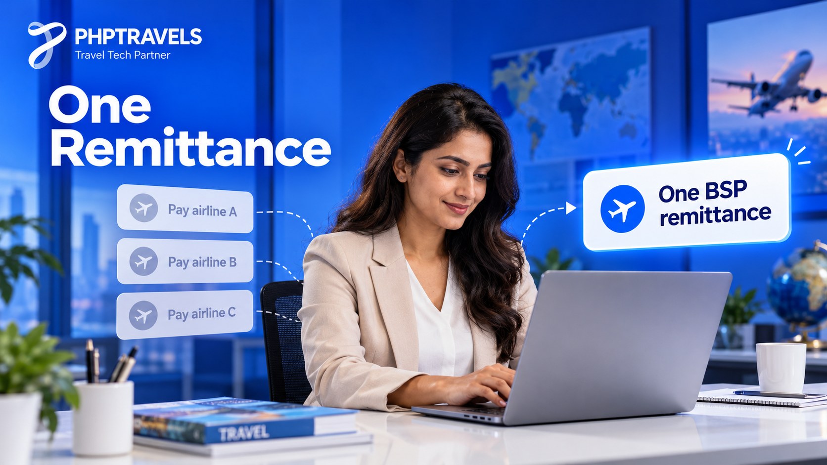 Comparison of many airline payments versus one BSP remittance