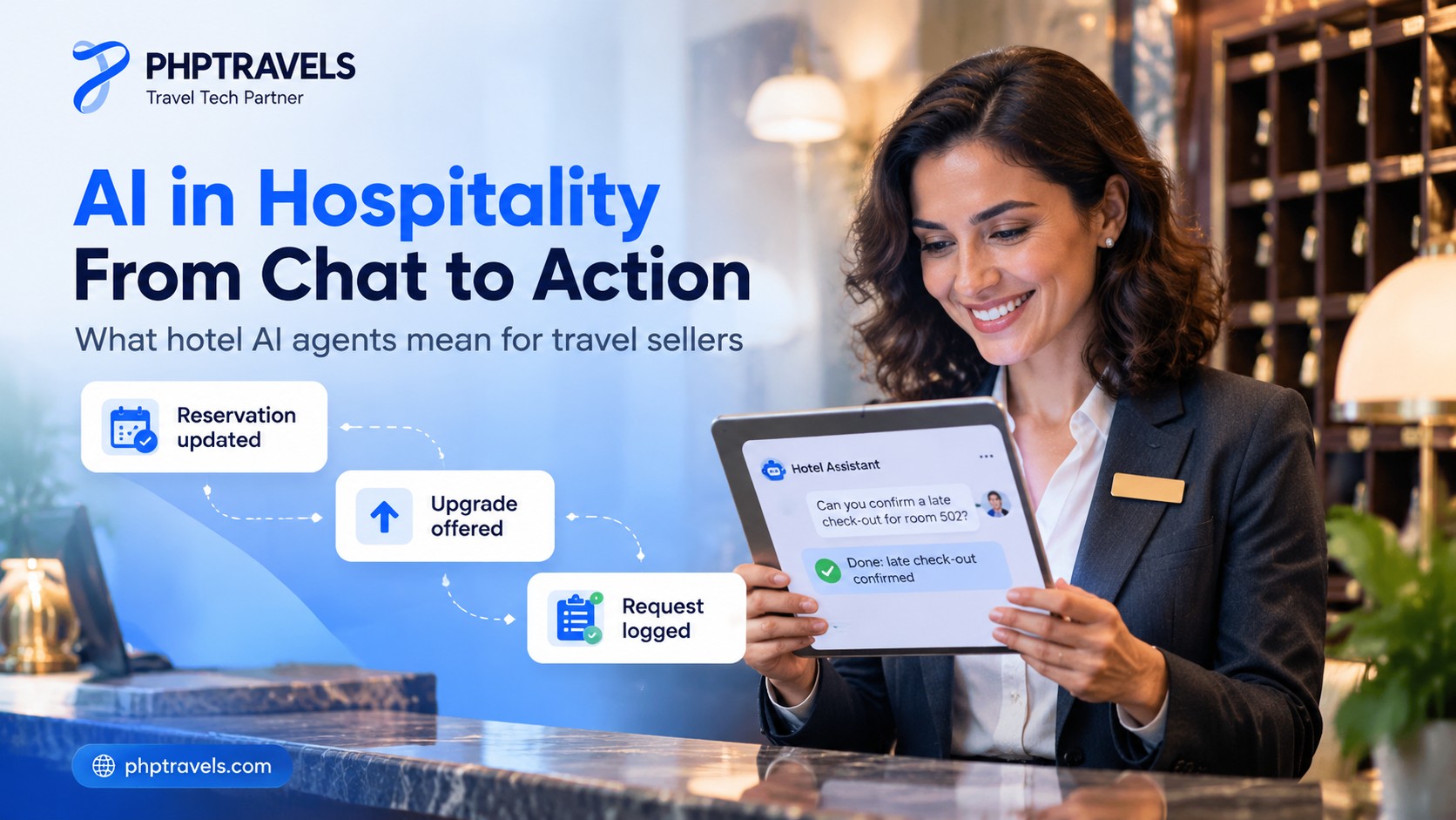 AI in Hospitality Moves From Chat to Action: What It Means for Travel Sellers
