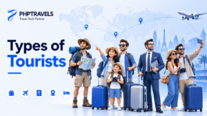 PHPTRAVELS thumbnail — Types of Tourists typologies for agencies