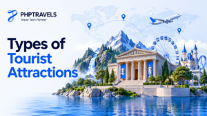 Types of tourist attractions categories for travel agencies