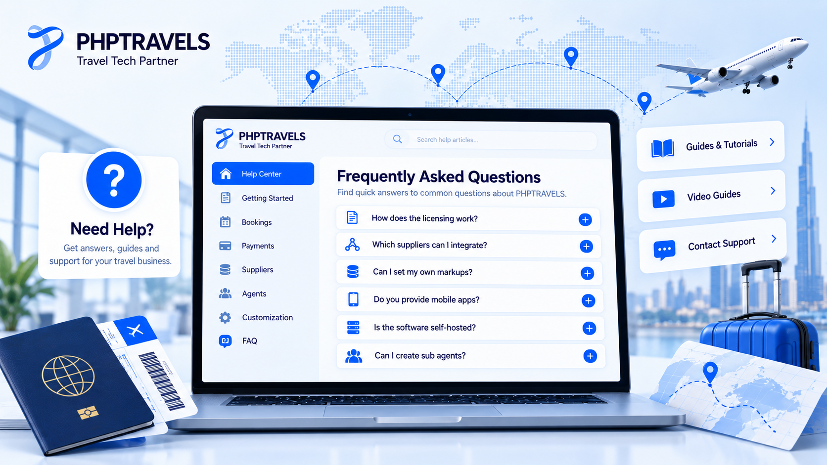 Travel agency owner reviewing common questions about commissions, fees and profitability