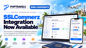 SSLCommerz integration now available in PHPTRAVELS payment gateways