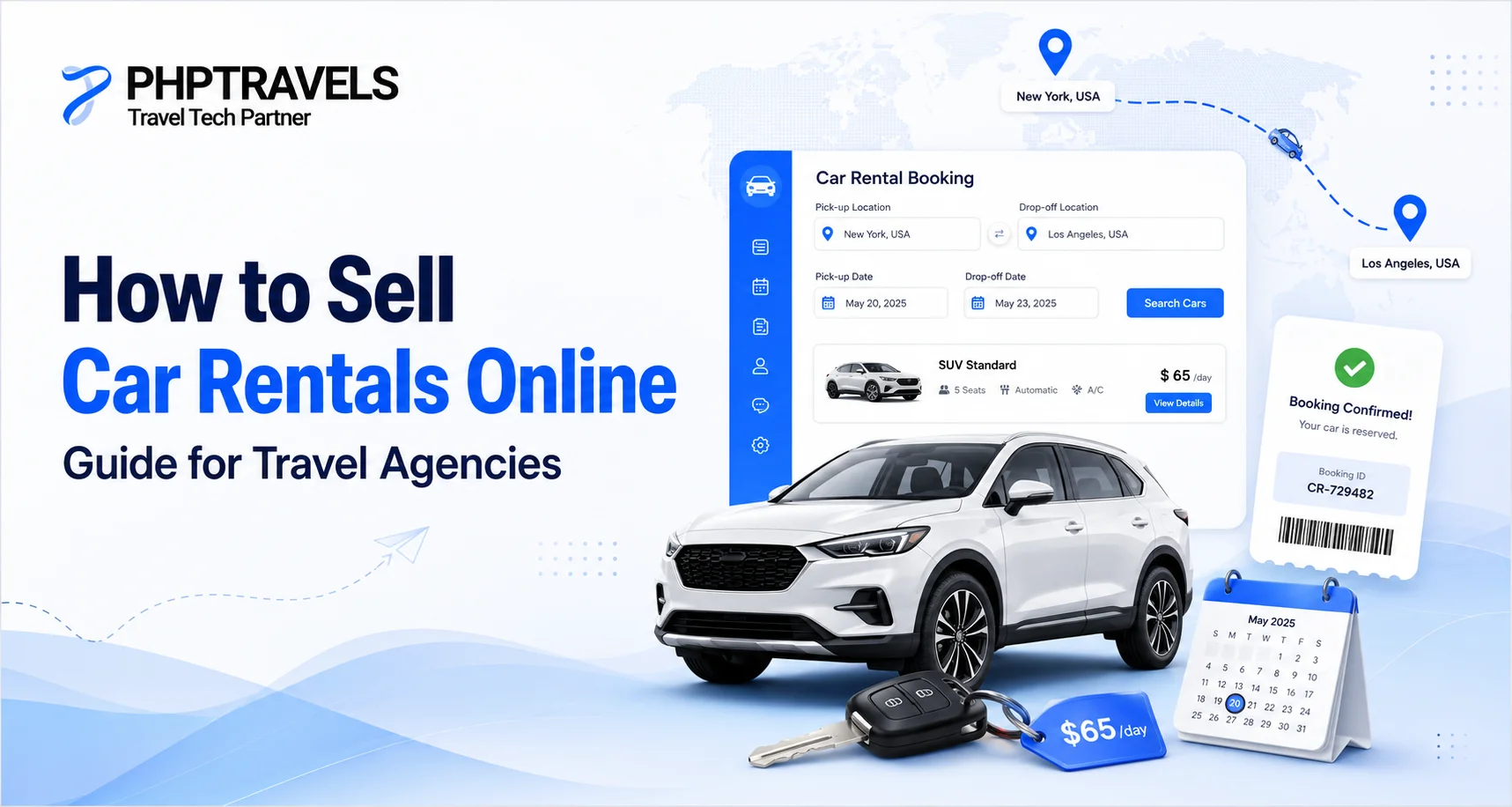 How to Sell Car Rentals Online Guide for Travel Agencies