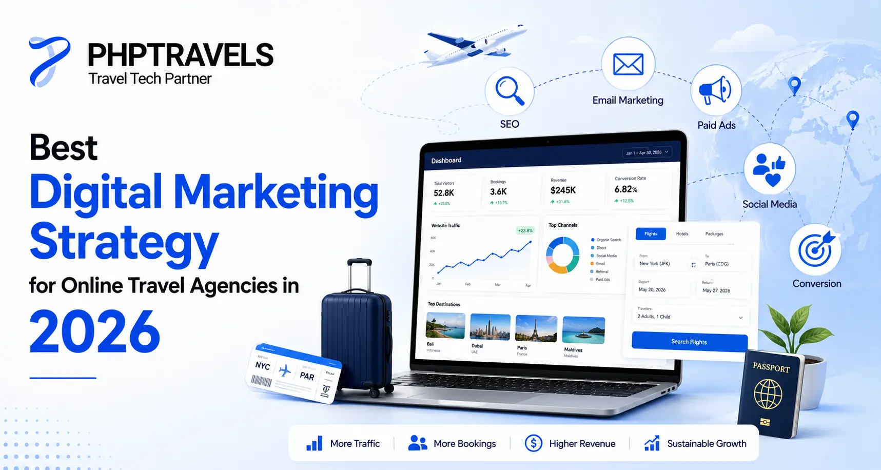 Best Digital Marketing Strategy for Online Travel Agencies in 2026