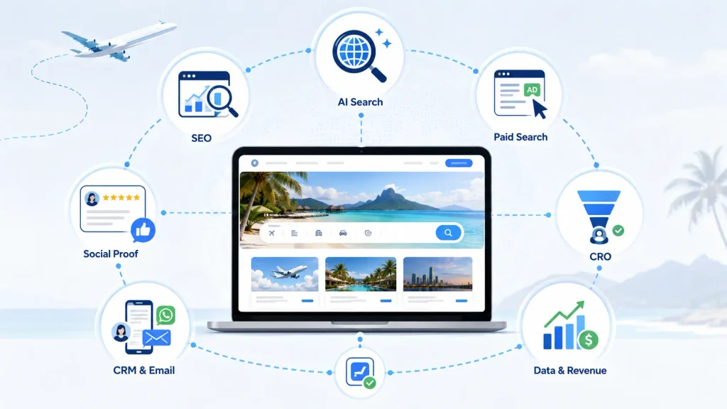 Digital Marketing Strategy for an Online Travel Agency