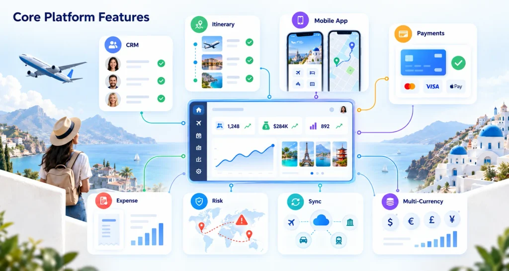 Features of High Performing Travel Industry Platforms.