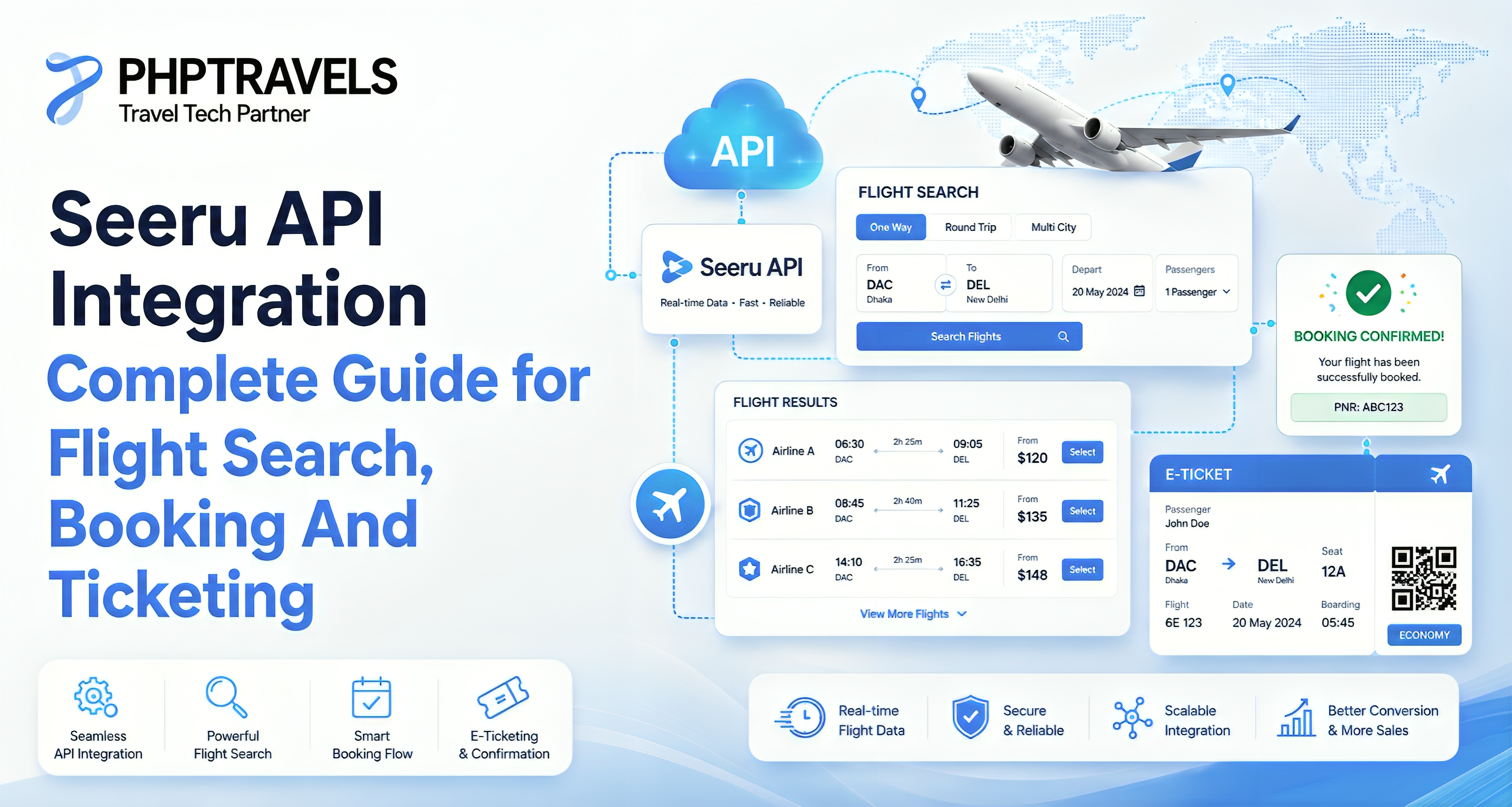Seeru API Integration Guide for Flight Booking | PHPTRAVELS