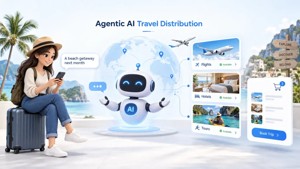 Agentic AI travel distribution