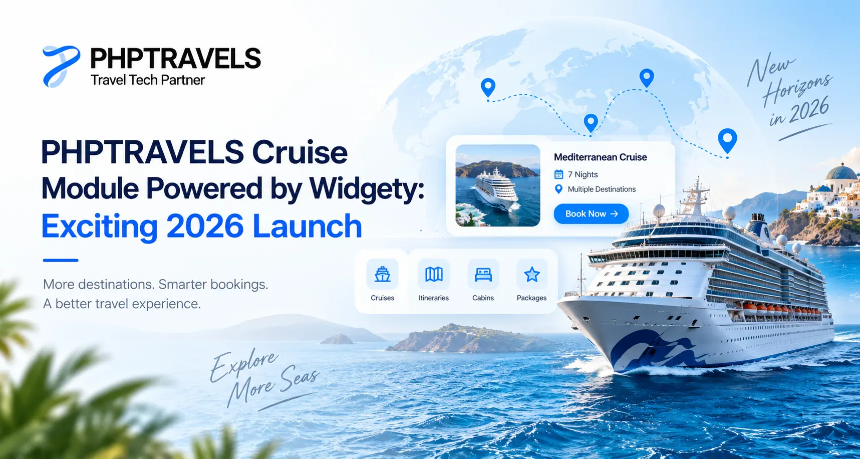 PHPTRAVELS Cruise Module Powered by Widgety: Exciting 2026 Launch