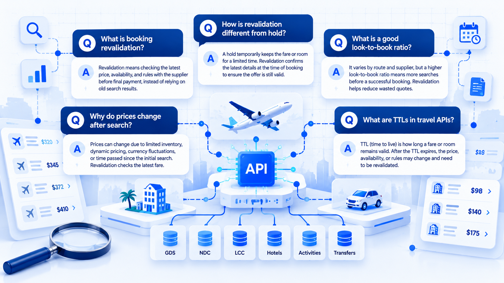FAQ about booking revalidation for travel APIs
