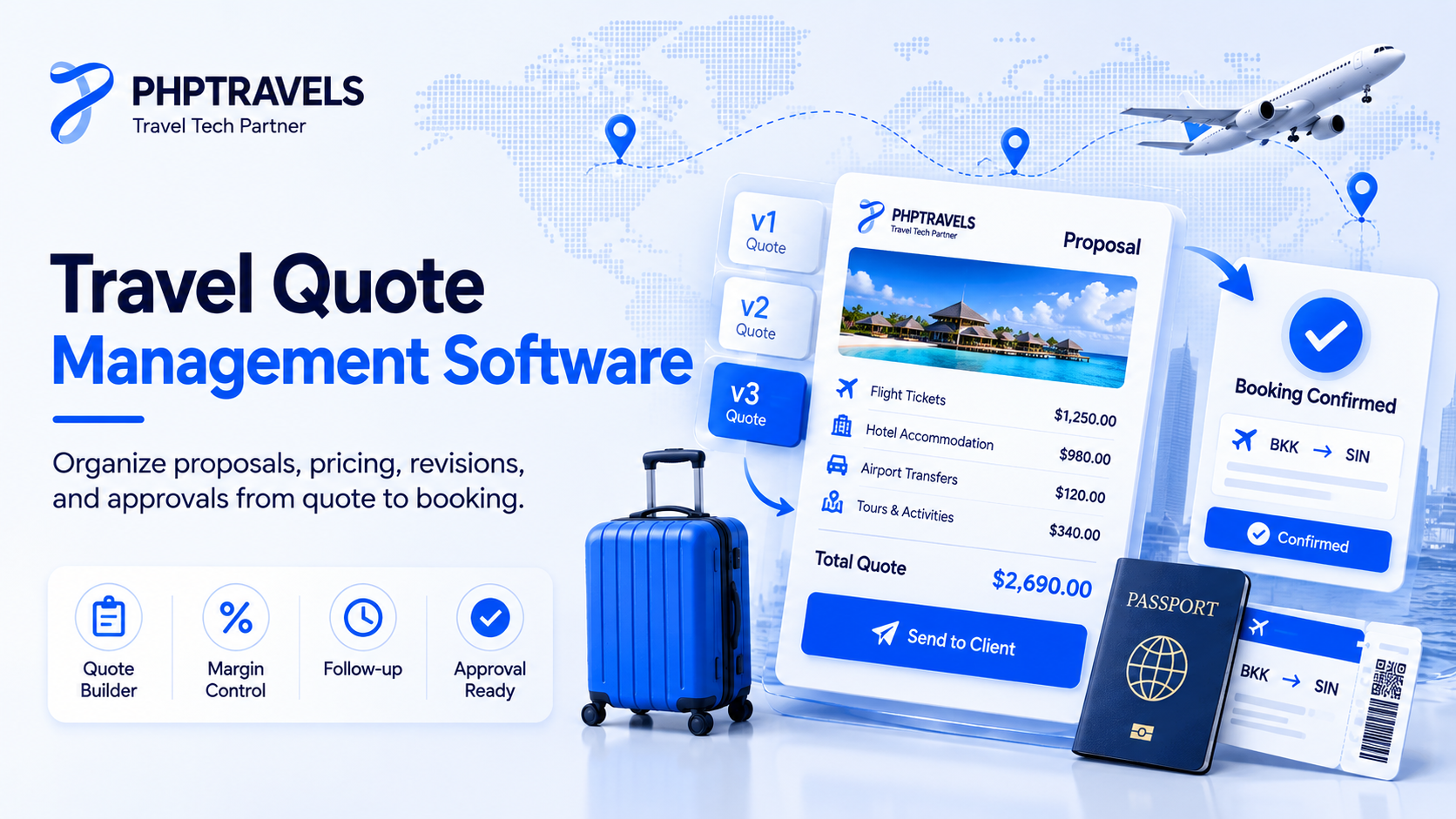Travel Quote Management Software | PHPTRAVELS