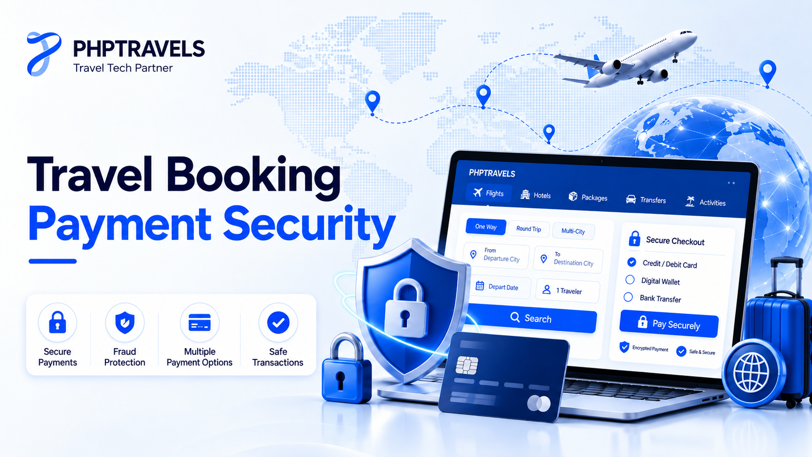 Travel Booking Payment Security for OTAs | PHPTRAVELS