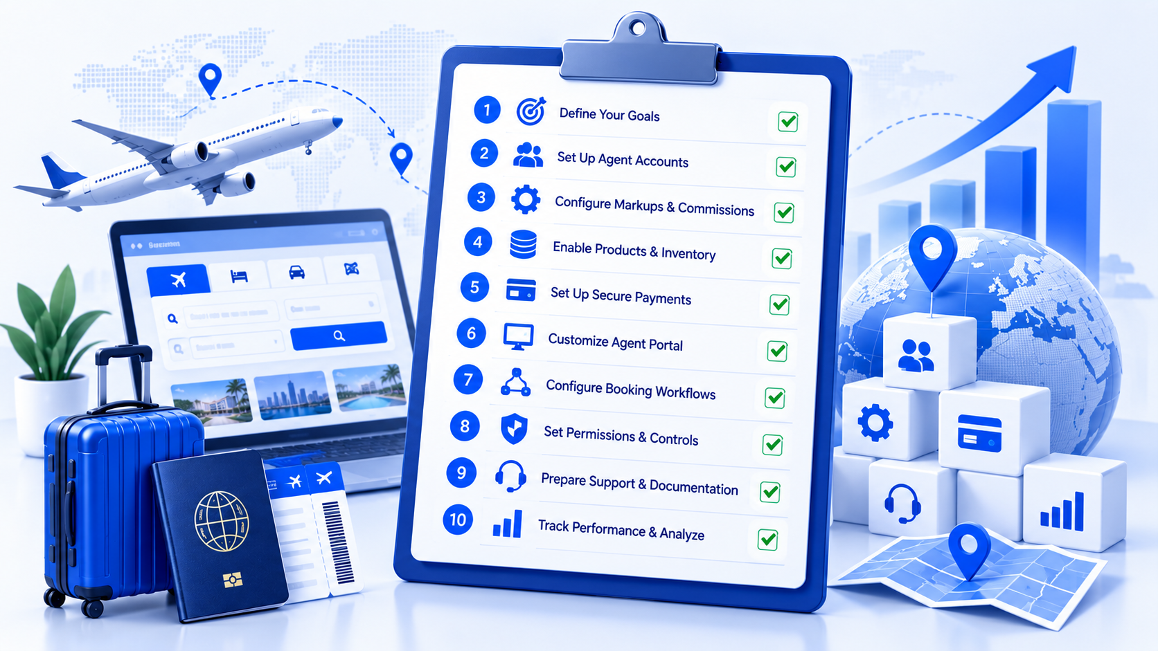 Ten-step checklist for launching an agent portal
