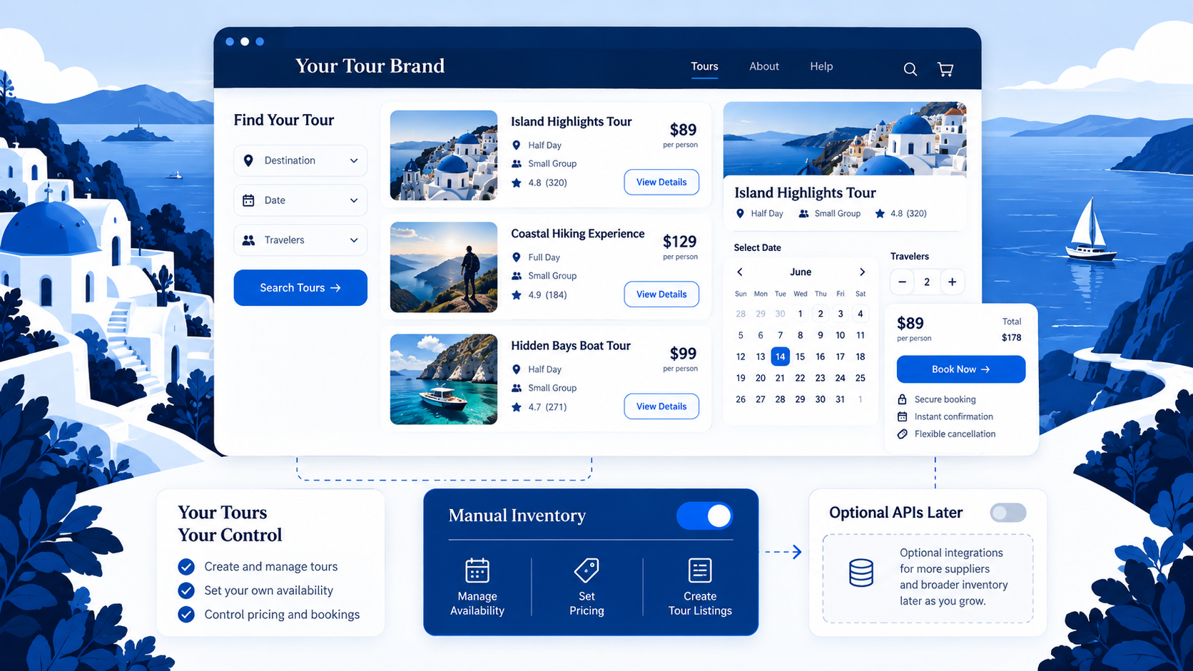 manual inventory booking software